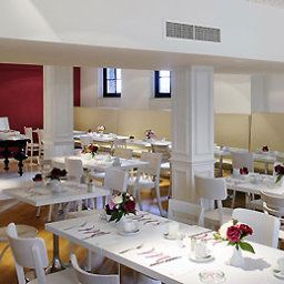 Salle du petit-déjeuner située dans le restaurant Mercure  Hotel Amsterdam Arthur Frommer Fotos