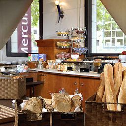 Sala colazione nel ristorante Mercure Lyon Lumiere Fotos