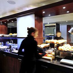 Sala colazione nel ristorante Mercure Paris Plaza Pont Mirabeau Fotos