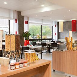 Salle du petit-déjeuner située dans le restaurant Novotel Lyon La Part Dieu Fotos