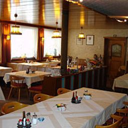 Sala śniadaniowa w restauracji Edelweiss Fotos
