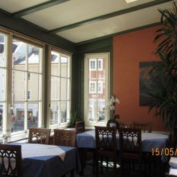 Sala śniadaniowa w restauracji Altstadthotel Eck Fotos
