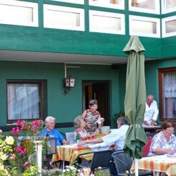 Terrasse Seepension Smoley Pension Fotos