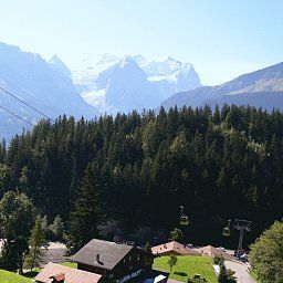 Widok z hotelu WASSERWENDI Fotos