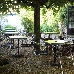 Terrace Auberge de la Ramberge Fotos