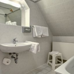 Camera da bagno Altwernigeröder Apparthotel Fotos