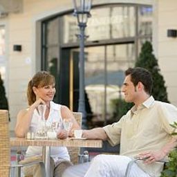 Terrasse Steigenberger Hotel de Saxe Fotos