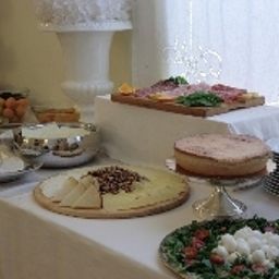 Sala de desayuno en el restaurante Palazzo Alabardieri Fotos
