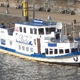 Außenansicht Hotelschiff Perle Fotos