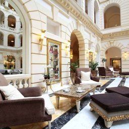 Холл Boscolo Hotel Budapest - Autograph Collection (formerly Boscolo Hotel New York) Fotos