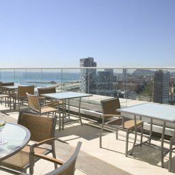 Terrasse Hilton Diagonal Mar Barcelona Fotos