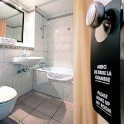 Cuarto de baño Au Relais d'Alsace Logis Fotos