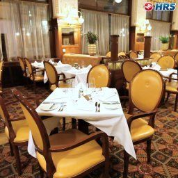 Frühstücksraum im Restaurant Art Deco Imperial Fotos