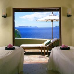 Wellnessbereich Rosewood Little Dix Bay Fotos