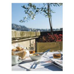 Sala colazione nel ristorante Cristal Fotos