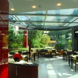 Restaurante Hilton Garden Inn Bari Italy Fotos