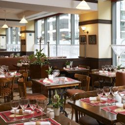 Sala colazione nel ristorante ibis London City Fotos