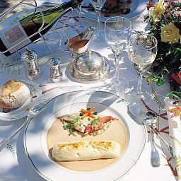 Ресторан Le Beau Rivage Chateaux et Hotels Collection Fotos