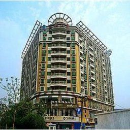 Vista exterior DunHe Business Hotel Fotos