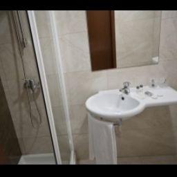 Camera da bagno Hotel Malaposta Fotos
