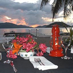 Restaurant Fort Recovery Beach Villas Fotos