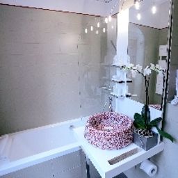 Camera da bagno Pavillon Nation Fotos