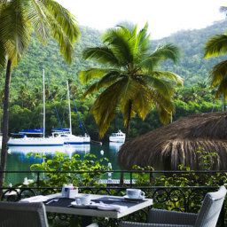 Exterior view Marigot Bay Hotel Fotos