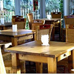 Sala de desayuno Samain Tagungs- und Gästehaus Fotos