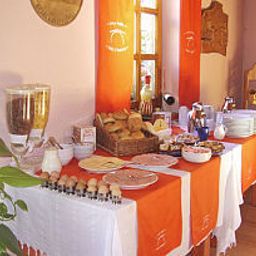 Salle du petit-déjeuner située dans le restaurant Kriva Cuprija Motel Fotos
