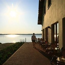 Terrasse Weit Meer Seehotel Fotos