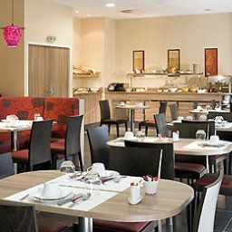 Sala colazione nel ristorante Mercure Libourne Saint Emilion Fotos