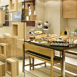 Sala colazione nel ristorante Novotel Wien City Fotos