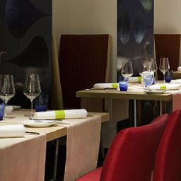 Sala colazione nel ristorante Novotel Wien City Fotos