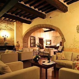 Vista all'interno Villa Curina Resort Relais du Silence Fotos
