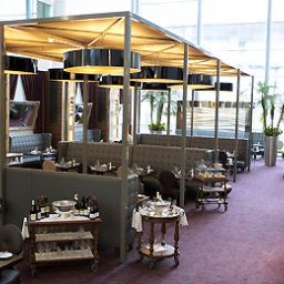 Sala colazione nel ristorante Sofitel London Heathrow Fotos