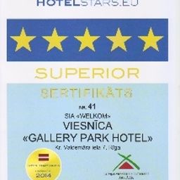 Certificado Gallery Park Hotel Fotos