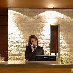 Reception Best Western Premier BHR Treviso Hotel Fotos