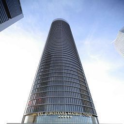 Widok zewnętrzny Eurostars Madrid Tower Fotos
