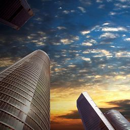 Widok zewnętrzny Eurostars Madrid Tower Fotos