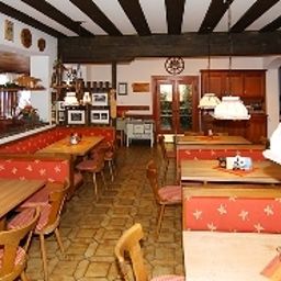 Sala colazione nel ristorante Brunneck Alpenhotel Fotos