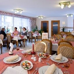 Sala colazione nel ristorante Seemüller Kurhotel Fotos