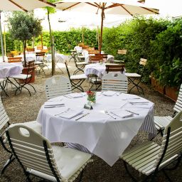 Terrasse Walsers Landhotel Fotos