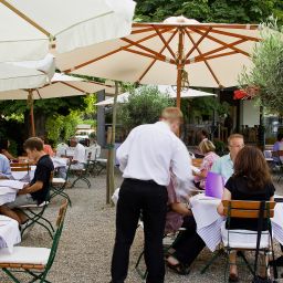 Terrasse Walsers Landhotel Fotos