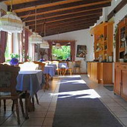 Salle du petit-déjeuner Waldblick Pension Fotos