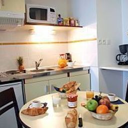 Cuisine Appart City Carcassonne Residence Hoteliere Fotos