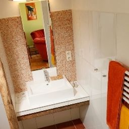 Badezimmer Herrenhaus Salderatzen Fotos