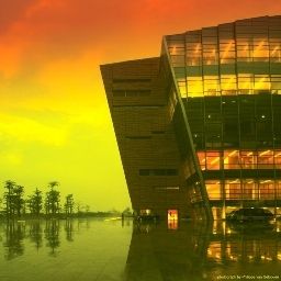 Widok zewnętrzny Baiyun Int'l Convention Center Oriental International Convention Hotel Fotos