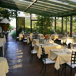 Breakfast room within restaurant Locanda Le Piazze Fotos