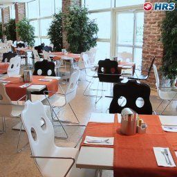 Salle du petit-déjeuner située dans le restaurant Veronesi La Torre Fotos