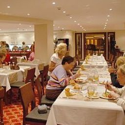 Salle du petit-déjeuner Mosaic Hotel Fotos